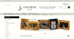 Desktop Screenshot of 4pawsforever.org